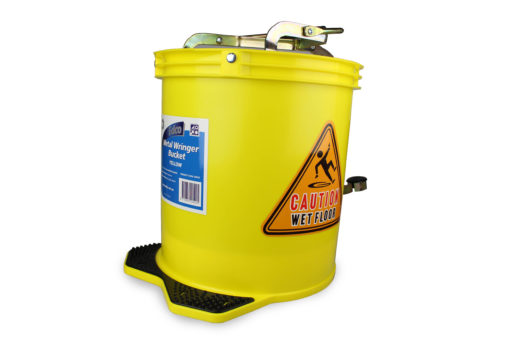 Mop Metal Wringer Bucket Yellow Image