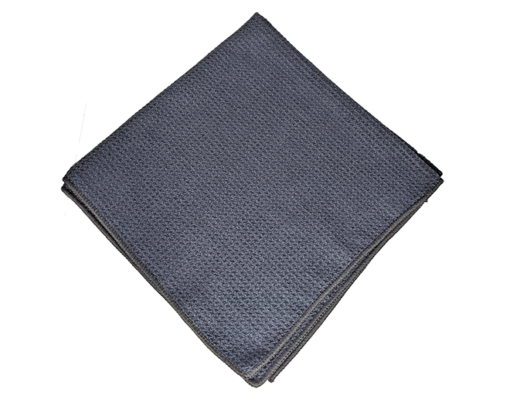 Black Microfibre Waffle Drying Towel Image